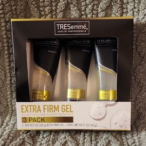TRESemmé Extra Firm Hold Hair Gel 3 Pack 9 oz Each All Day Hold Humidity Resist